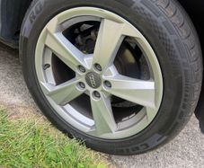 Audi Alloys with New Tyres