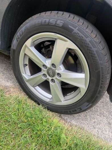 Genuine Audi Alloys with New Tyres