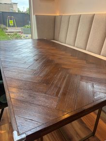 Herringbone Dining table