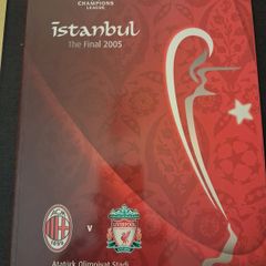 2005 Liverpool v AC Milan - Istanbul - UEFA Champions League Final - Football programme