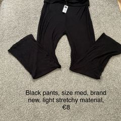 Women s black pants, brand new
