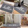 Door Mat, Dirt Trapper Doormats Non Slip Low Profile Durable Door Mat for Outdoor, Indoor, Entrance, Patio, Front Back Door  (44 x 76cm, Grey) Image 4
