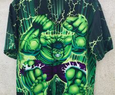 Marvel's Incredible Hulk Hawaiian Style Shirt