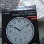Wall Clock With Temperature And Humidity 25cm x 4.5cm - Made In Germany Image 2