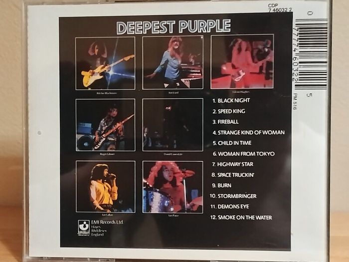Deepest Purple The Very Best of Deep Purple CD Album