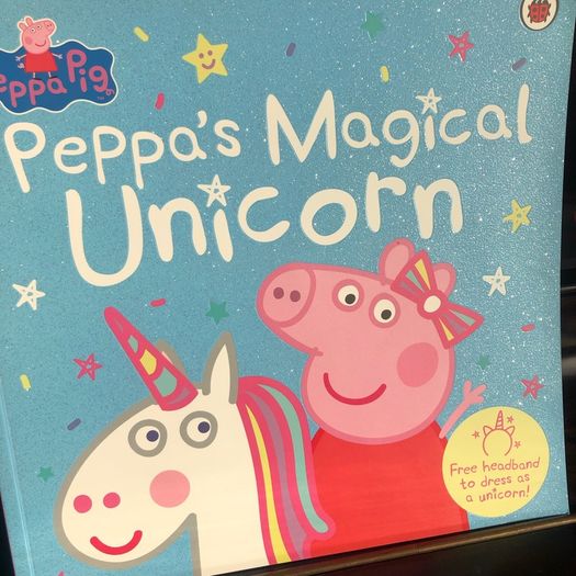 Peppa Pig book & headband