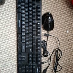 keyboard and mouse