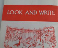 Old school book look and write