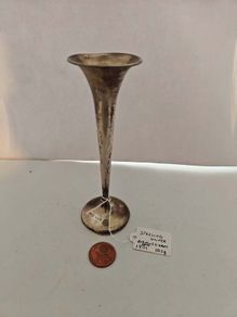 Sterling Silver Vase - Hallmarked Birmingham 1901 - 101g.