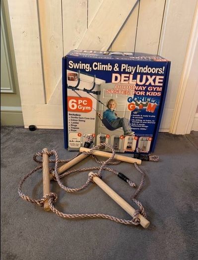 Gorilla Gym Kids Deluxe Indoor Swing