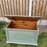 Wood blanket chest Image 2