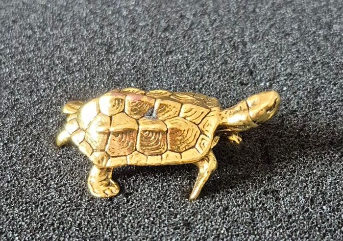 3 brass Animals,. Solid brass.