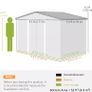 New. 9ft x 6ft galvanized storage shed sliding door (Free Delivery) Image 2