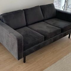 3 seater grey sofa