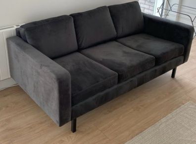 3 seater grey sofa