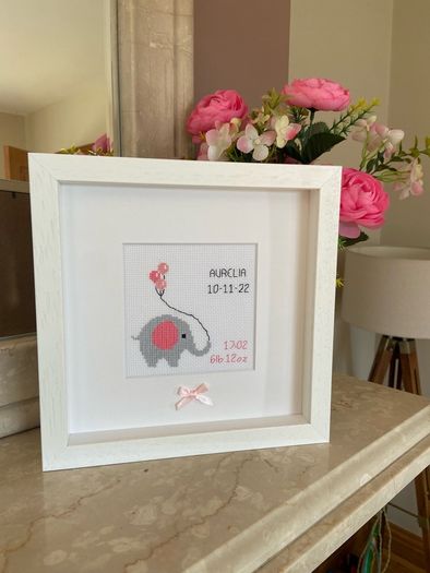 Personalised Baby Framed Gift