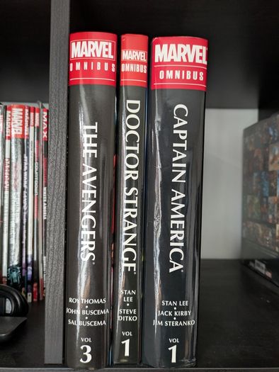 Classic Marvel Captain America Doctor Strange Avengers Omnibus Hardcover Comic Book Lot