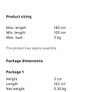 curtains pole - ikea telescopic/single track rail Image 3