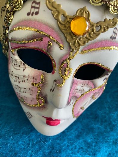 Venetian Mini Mask by Maschera del Galeone