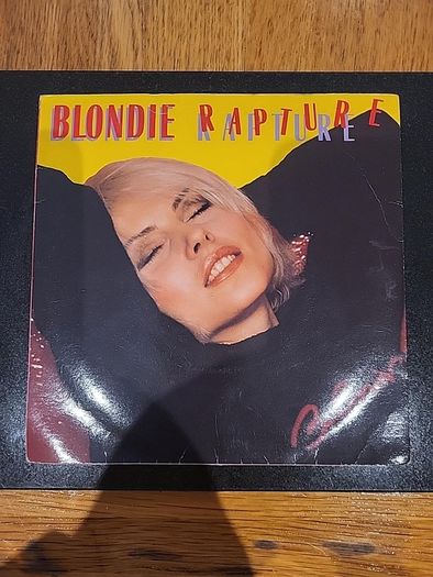 Blondie Rapture 7 Inch Vinyl Single