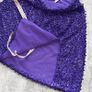 Oh Polly Purple Pearl Embellished Mini Skirt UK 4 Beaded Crystal Party Skirt  Brand new with tags. Image 5