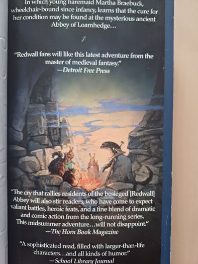 Redwall Books by Brian Jacques (Fantasy Adventure Paperbacks 1998)