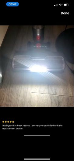 Newest Direct Drive Cleaning Head Compatible with Dyson V7 V8 V10 V11 V15 Vacuum Cleaner For Short Pile Carpets