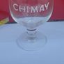 Chimay chalice goblet style  stemmed glass ,the trappist monastery in hainut chimay Belgium, buyer collects or pays postage thank you, collectors item Image 8