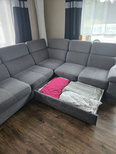 Corner sofa bed