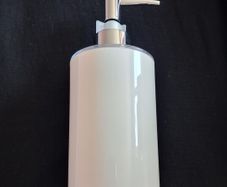x3 Bundle - Brand New Wickes Accessory Set - Soap Dispenser, Soap Dish, Tumbler - Colour - White - RRP - 13.99
