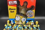 Vintge 1998 Bart Simson Chess Set