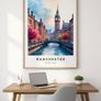 Manchester Wall Art Print, Travel Art Poster Image 9