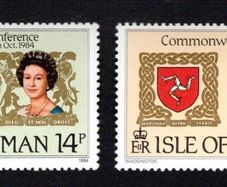 1984 Isle of Man Links with the Commonwealth Commemorative Stamps Mint Never Hinged (MNH)