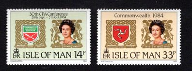 1984 Isle of Man Links with the Commonwealth Commemorative Stamps Mint Never Hinged (MNH)