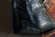 3 seater leather sofa