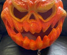 Pumpkin with LED lights