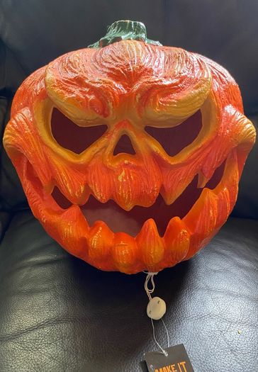 Pumpkin with LED lights