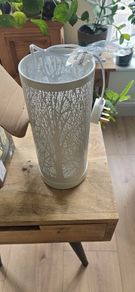beautiful tree scene table lamp new
