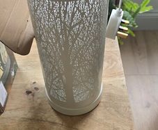 beautiful tree scene table lamp new