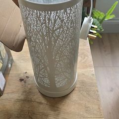 beautiful tree scene table lamp new