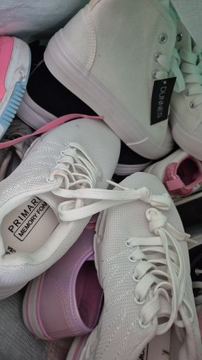 Bag of girls shoes