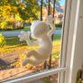 Cheeky Ghost Through the Window - 3D - Halloween Decor - 3 Sizes Image 2