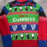 One of a kind Guinness Christmas Cardigan Image 3