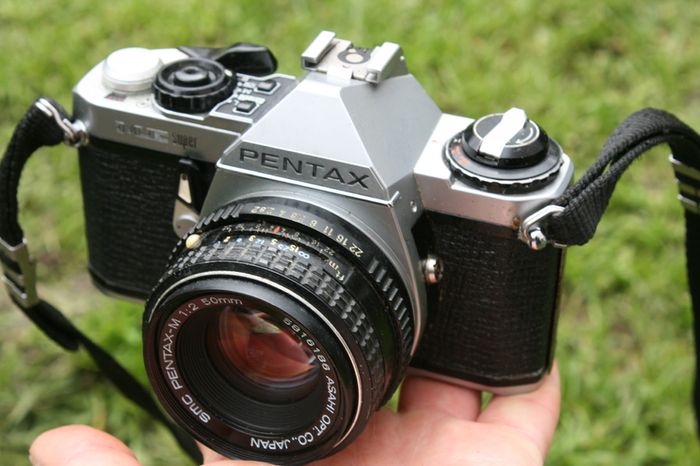 Pentax ME Super - Vintage 35mm Film SLR Camera - Tested