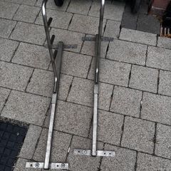 Water fed pole racks
