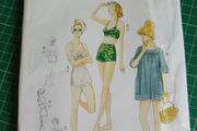 1960s swimwear, vintage sewing pattern
