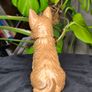 Sylvac Vintage Ceramic Terrier Dog Figurine Brown Glossy Collectible Decor Image 4