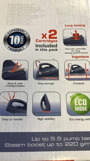 Steam Genrator Iron Tefal Fasteo