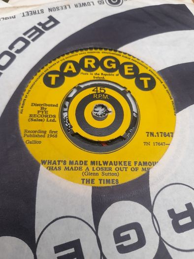 Large vinyl 7" lot irish irish scene