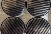 Carbon Fibre Centre Caps BMW - FREE POST